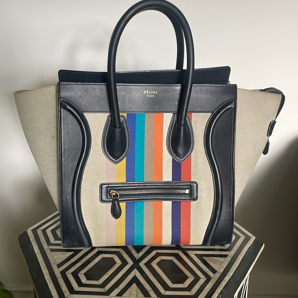 CÉLINE tote, rainbow